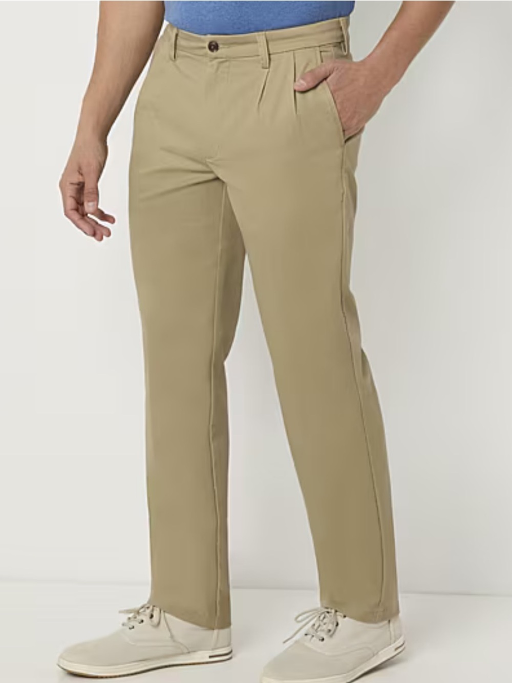 St. John's Bay Stretch Chino Mens Straight Fit Pant
